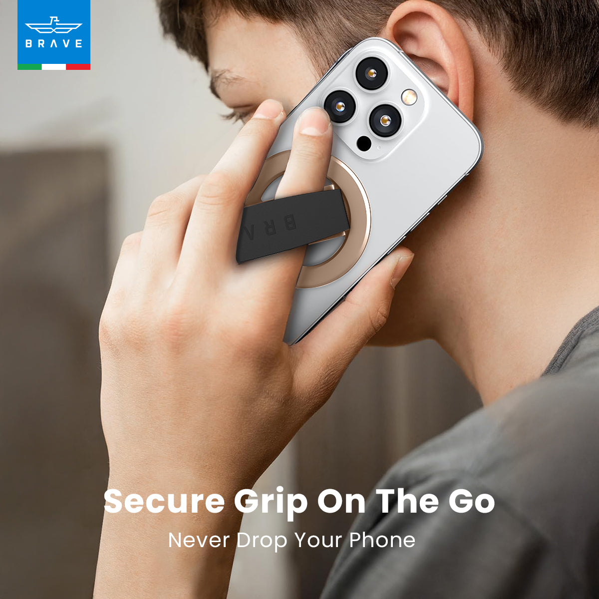 BRAVE Grip 3 in 1 Magnetic Grip And Kickstand - TECH STREET