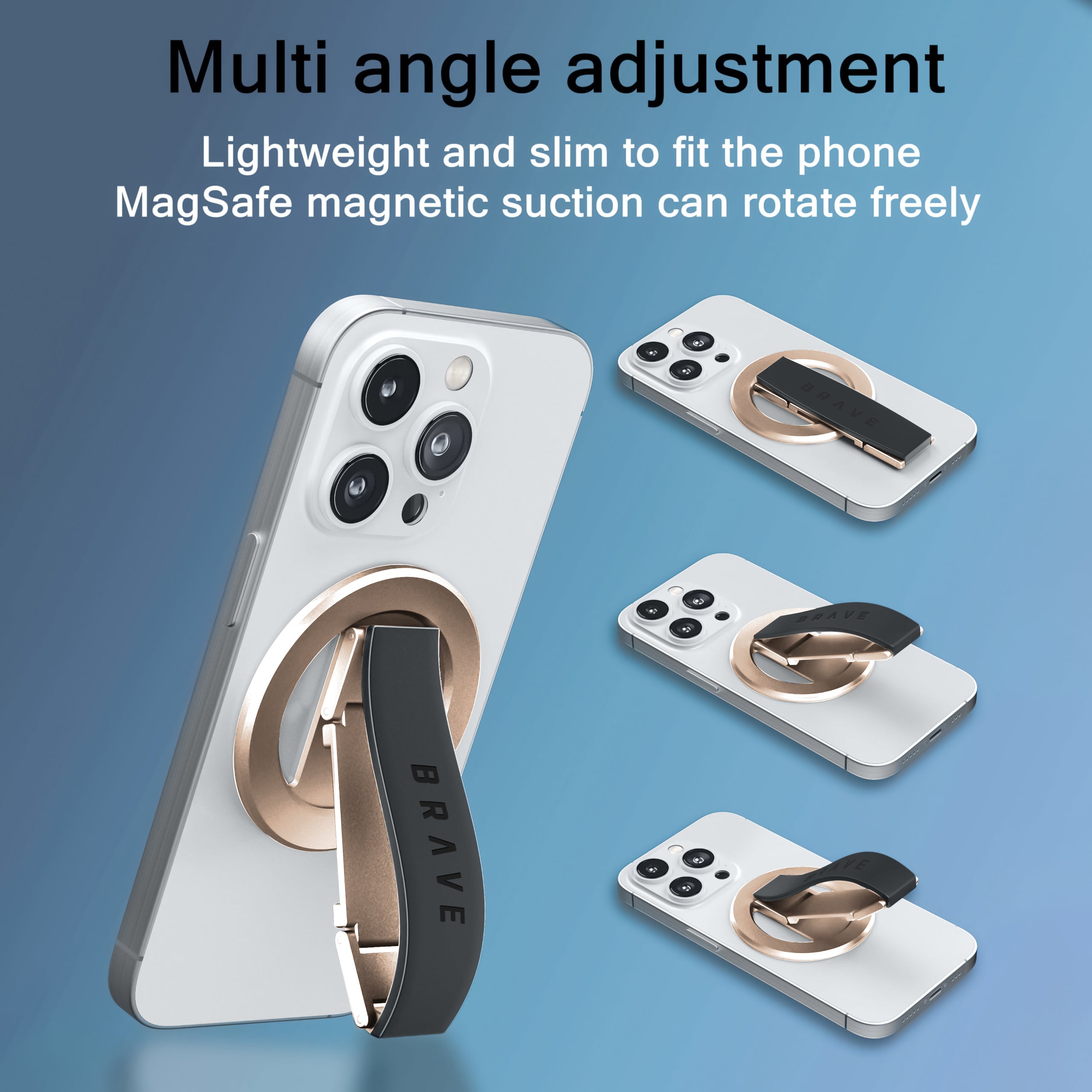BRAVE Grip 3 in 1 Magnetic Grip And Kickstand - TECH STREET