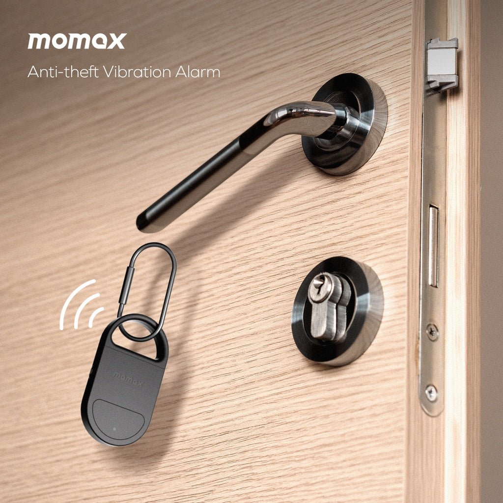 MOMAX - PinBuzz Rechargeable Personal Alarm With Find My Locator