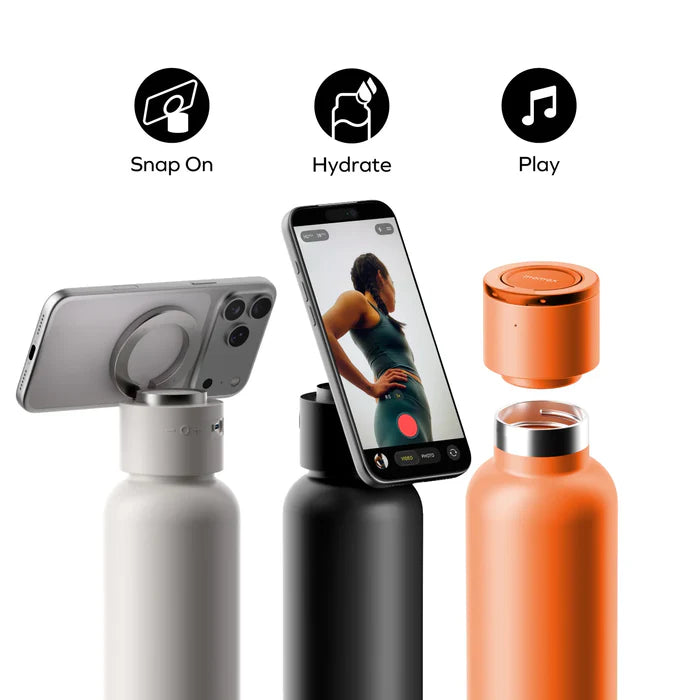 Momax - 1-Vibe Bottle Magnetic Wireless Speaker Flask