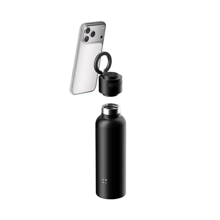 Momax - 1-Vibe Bottle Magnetic Wireless Speaker Flask