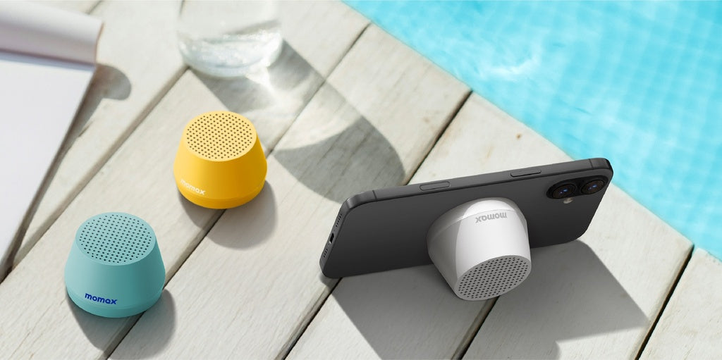 MOMAX - 1-Vibe Go Lite Magnetic Wireless Speaker