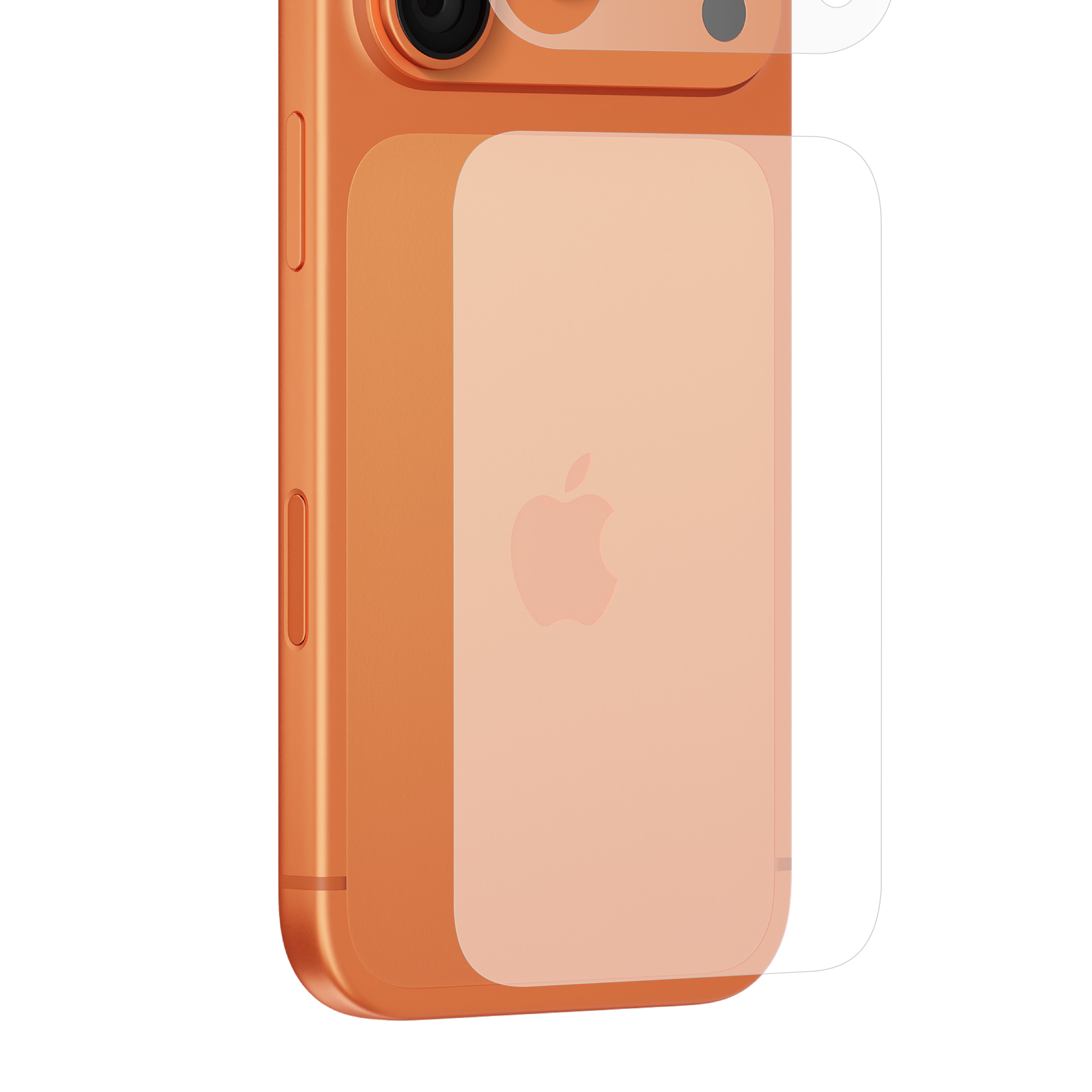 Kuzoom Invisible 17 Pro Max Camera and Back Glass Protector - TECH STREET