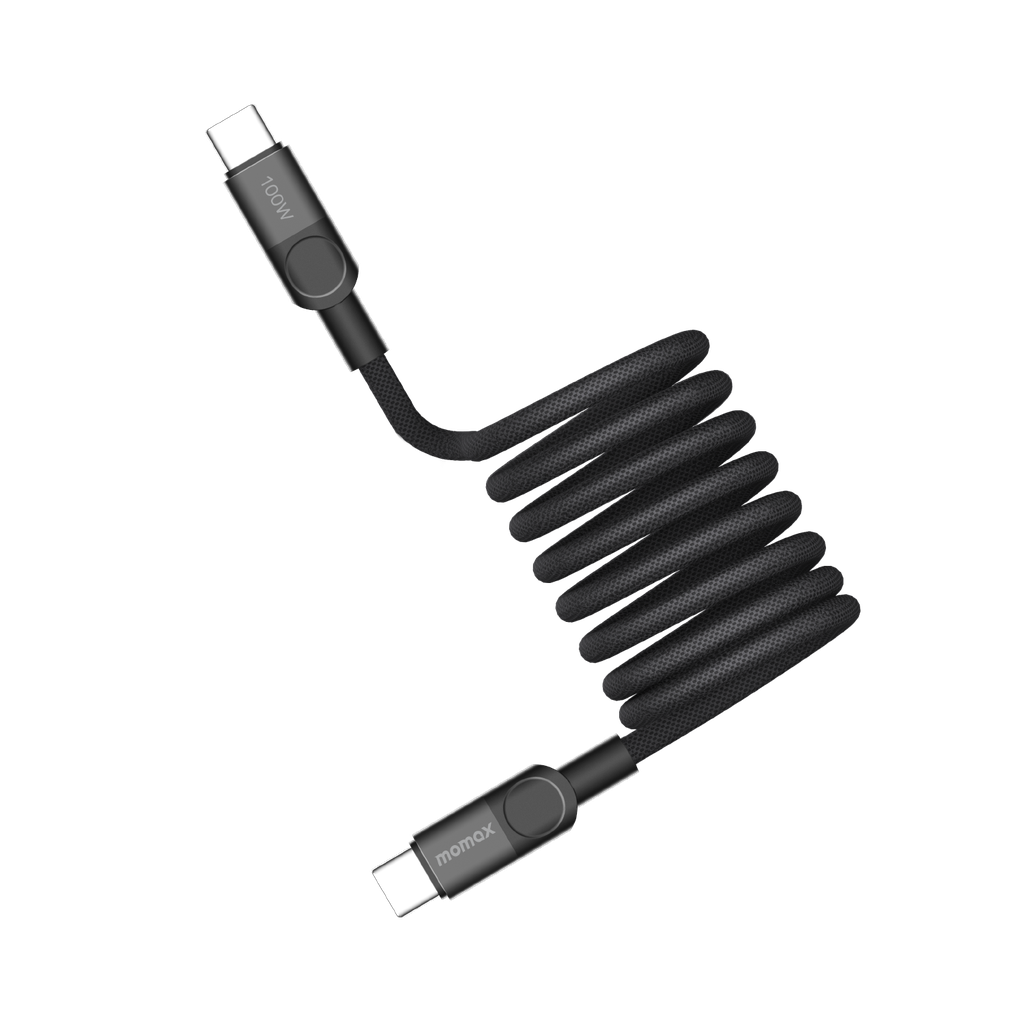 MOMAX MAG LINK 240W USB-C TO USB-C MAGNETIC CABLE 2M