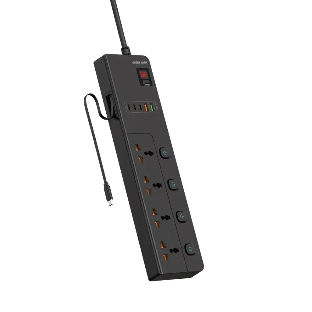 Green Lion GS-900 Power Socket 3M 3500W - Black