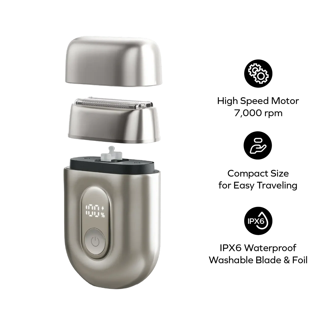 MOMAX 1-Care Raze Rechargeable Pocket Aqua Shaver - TECH STREET