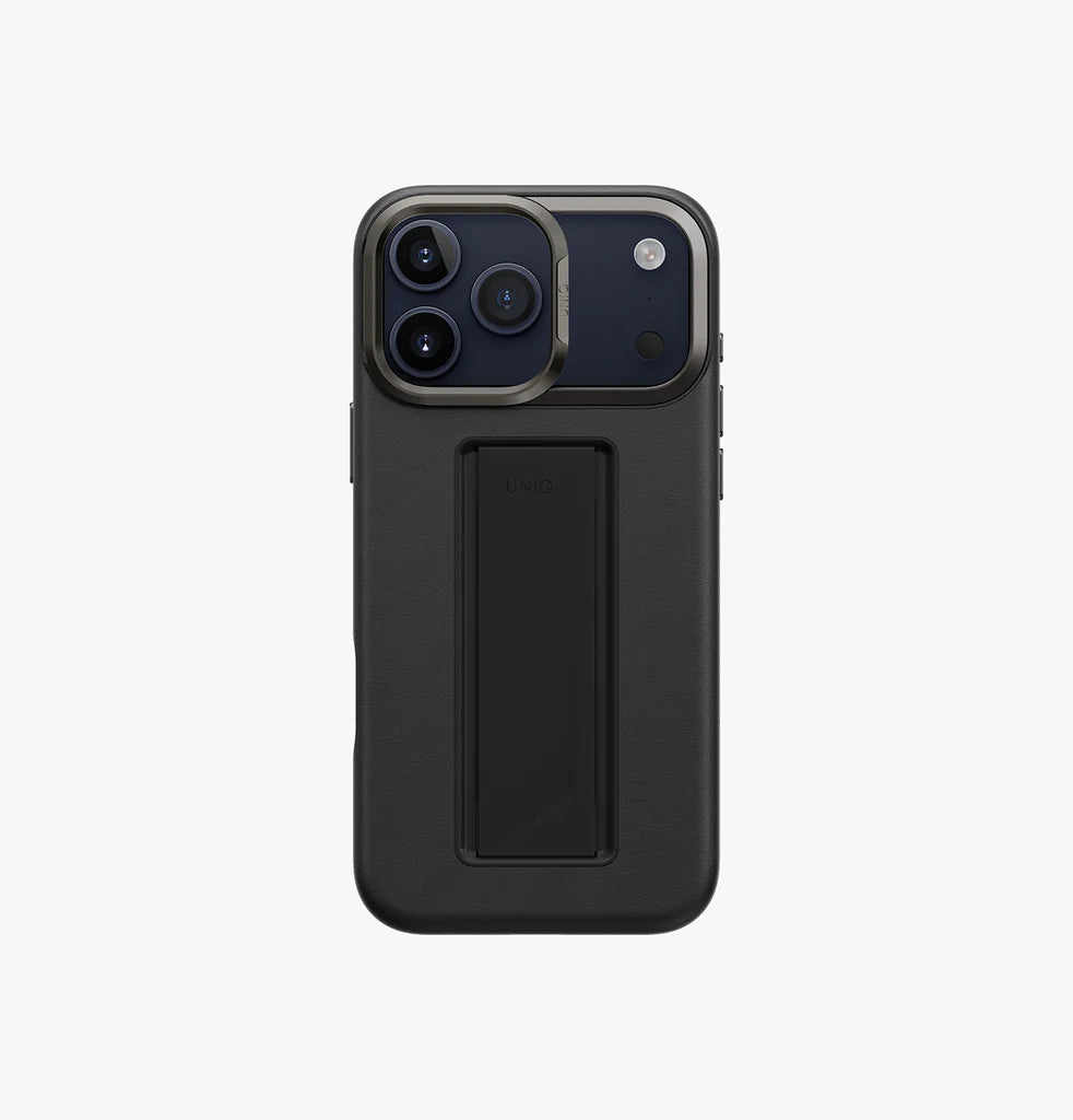 UNIQ - IPhone 17 Pro Max Heldro Pro FlexGrip™ Leatherette Case - TECH STREET