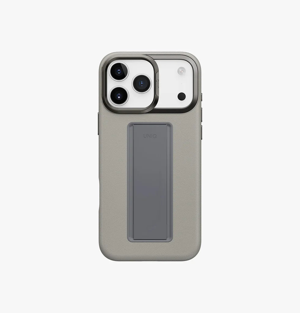 UNIQ - IPhone 17 Pro Max Heldro Pro FlexGrip™ Leatherette Case - TECH STREET
