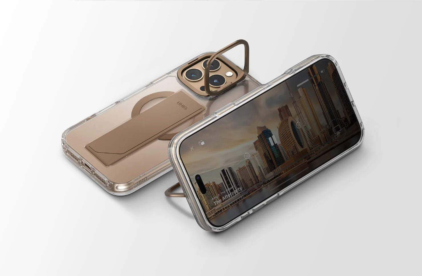 UNIQ HELDRO IPHONE 16 PRO MAX 6.9  MAGCLICK WITH CAMERA STAND