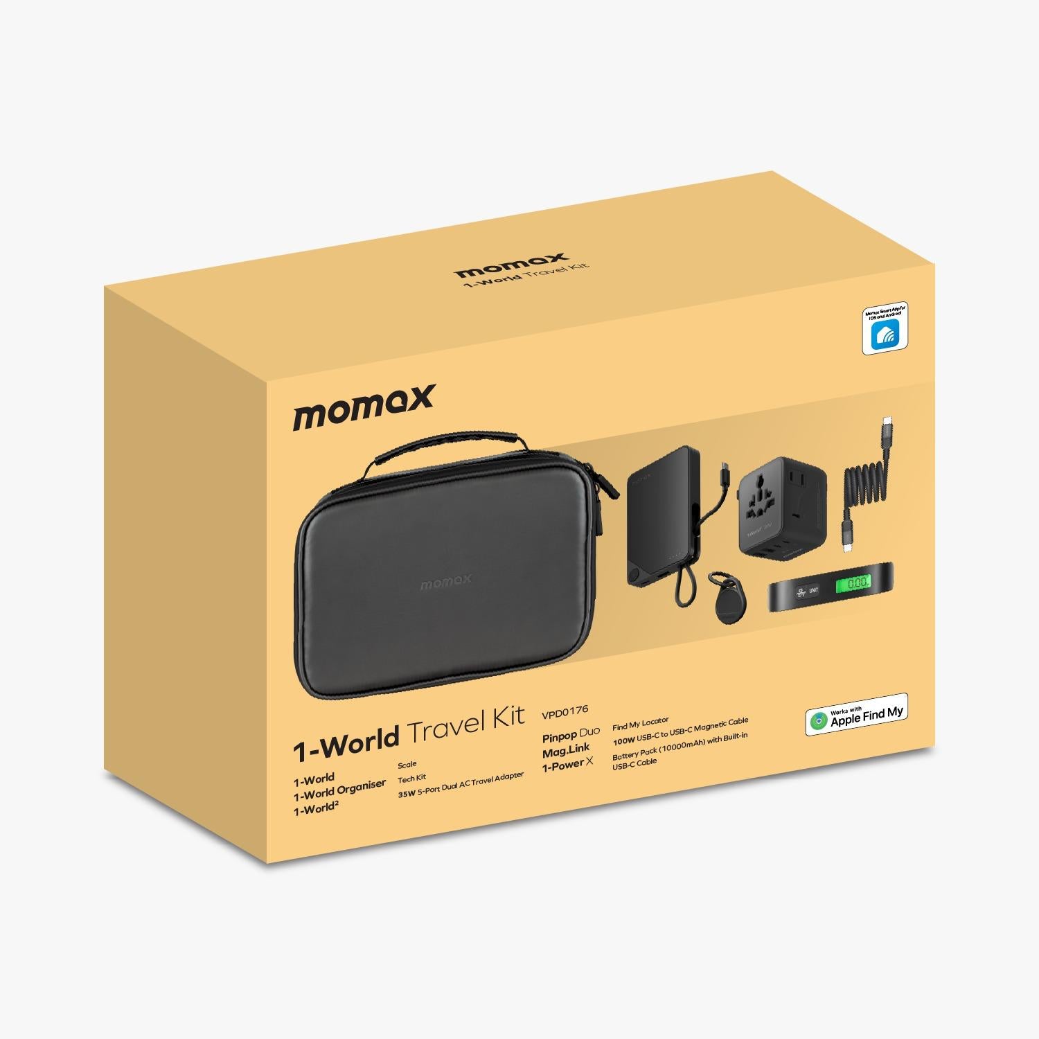 MOMAX 1-WORLD TRAVEL ESSENTIAL KIT (Pre Order - Delivery end of June)