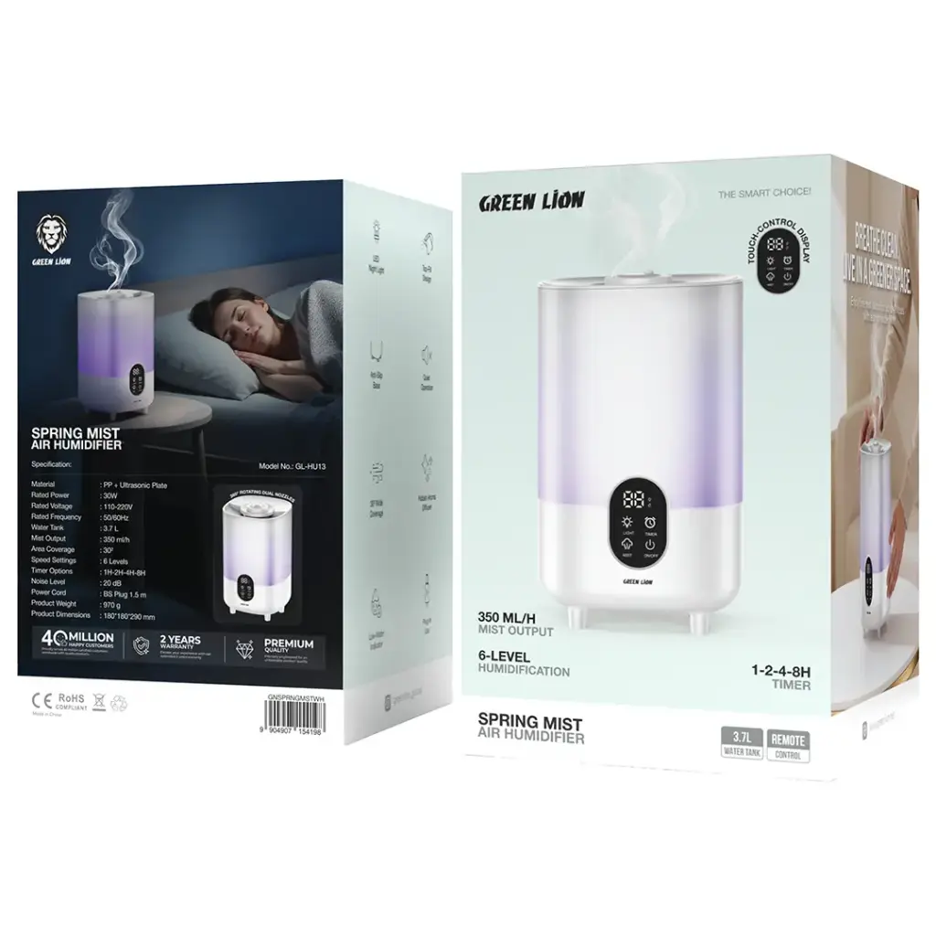 Green Lion Spring Mist Air Humidifier