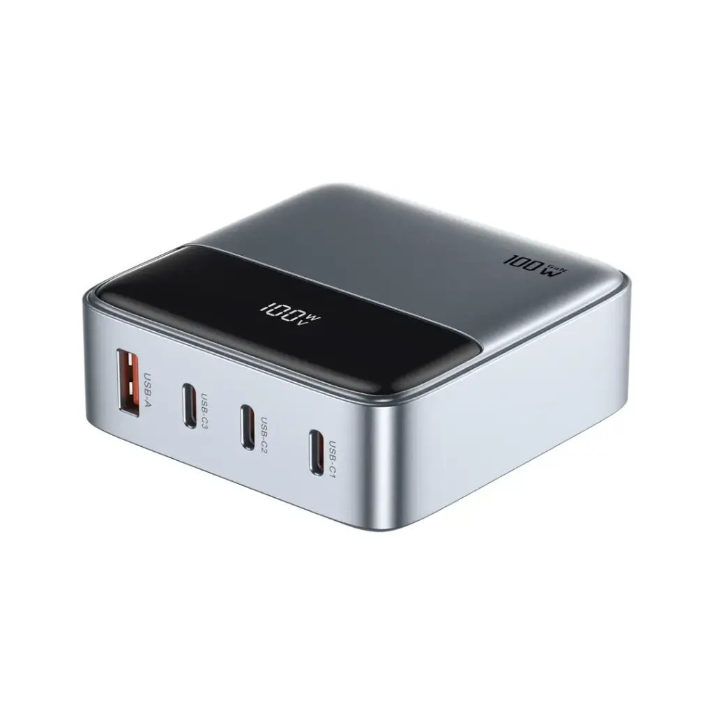 Green Lion 100W GaN Premium UK Plug Adapter