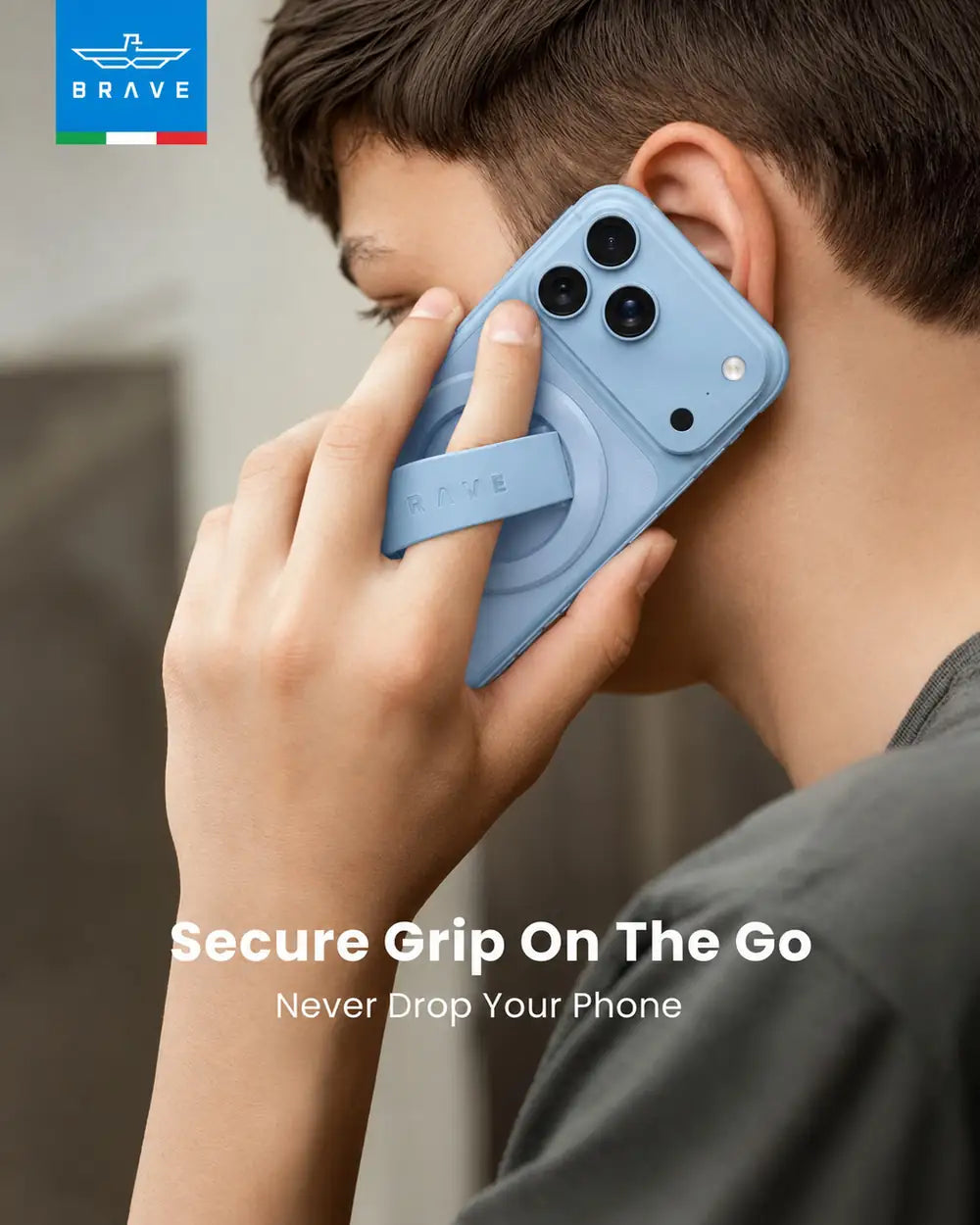 BRAVE Grip 3 in 1 Magnetic Grip And Kickstand - TECH STREET