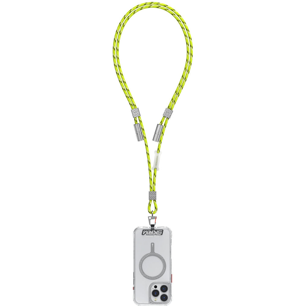 SKINARMA DYNO VE Universal Handstrap with Integrated USB-C to USB-C Cable