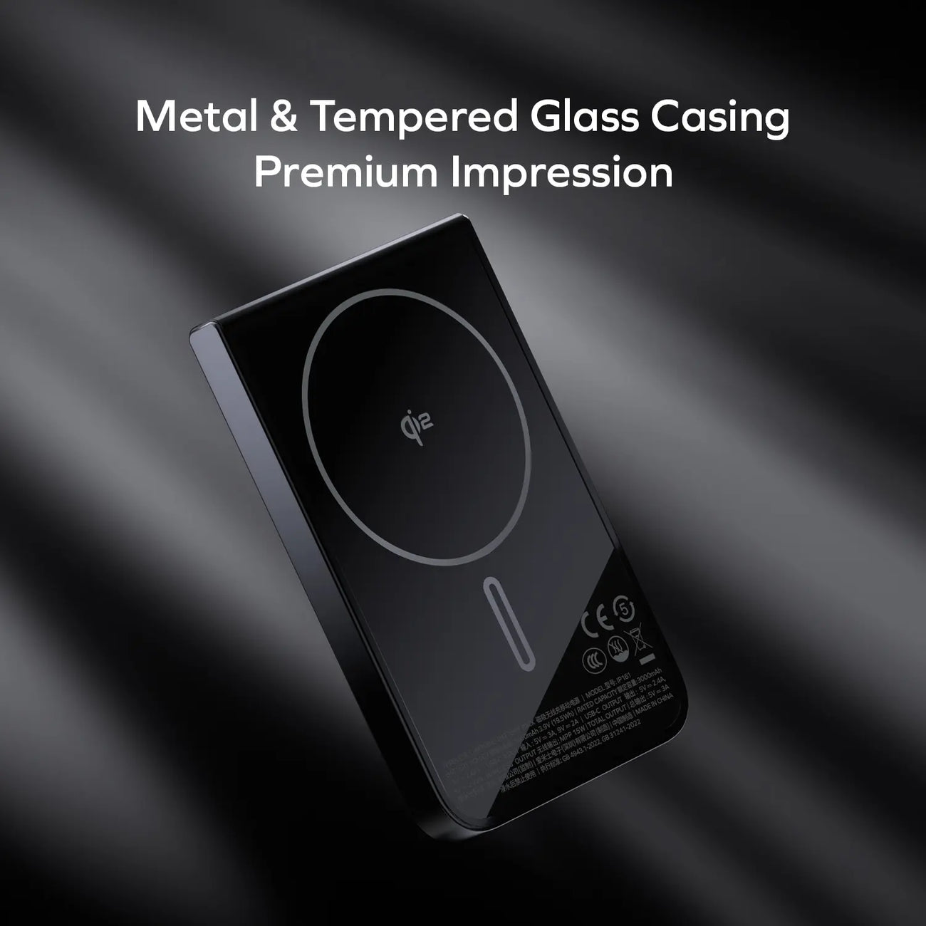 MOMAX 1-Power S.Pass 5000mAh Qi2 Magnetic Wireless Battery Pack