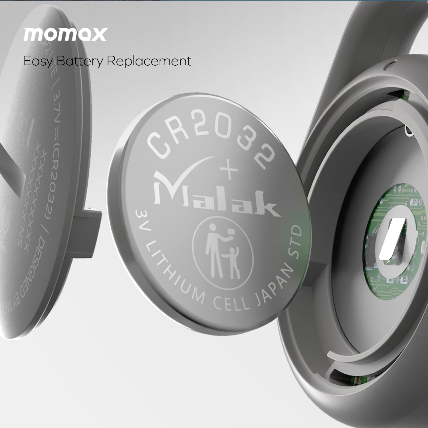 MOMAX PINPOP² LITE FIND MY TRACKER COMPATIBLE WITH APPLE FIND MY & ANDROID FIND MY DEVICES