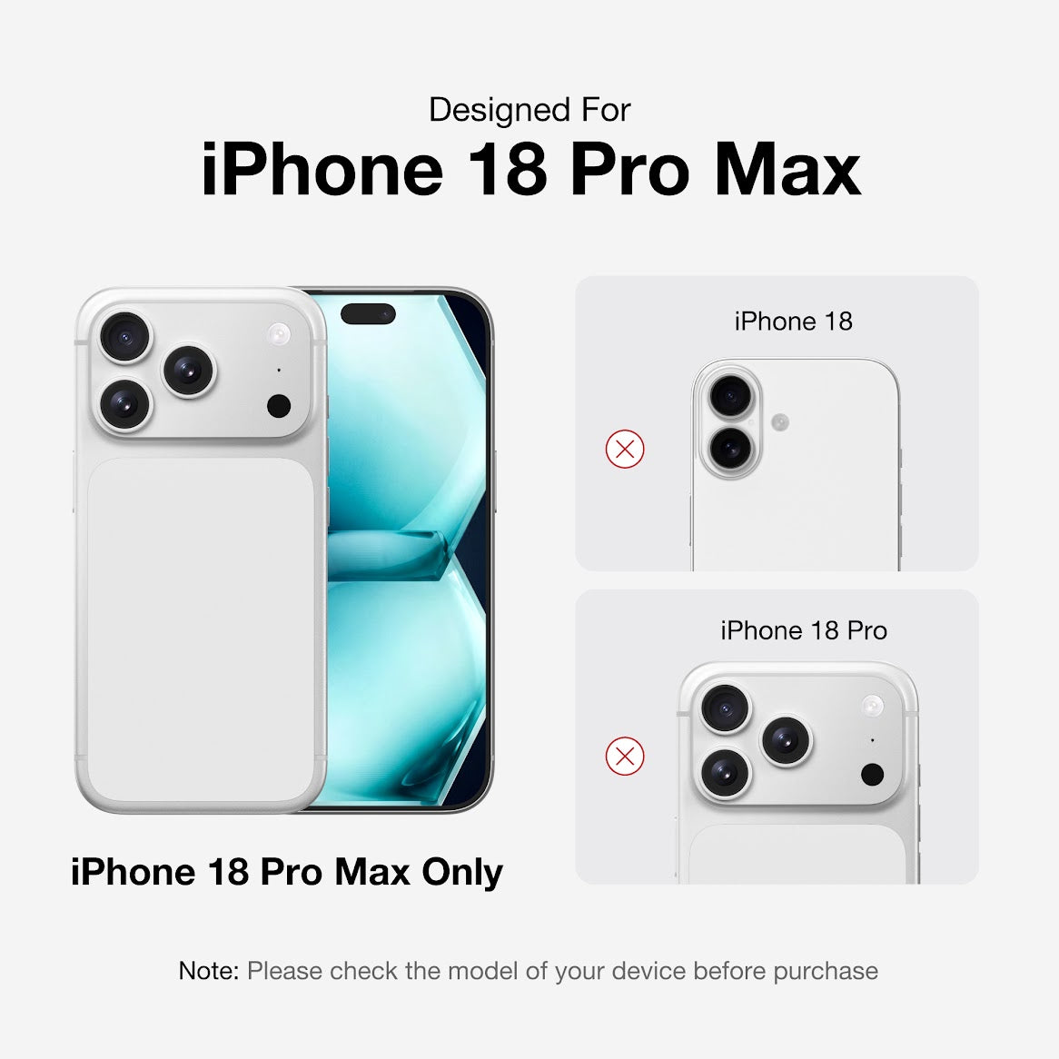 AMAZINGthing - Minimal Case For IPhone 18 Pro Max
