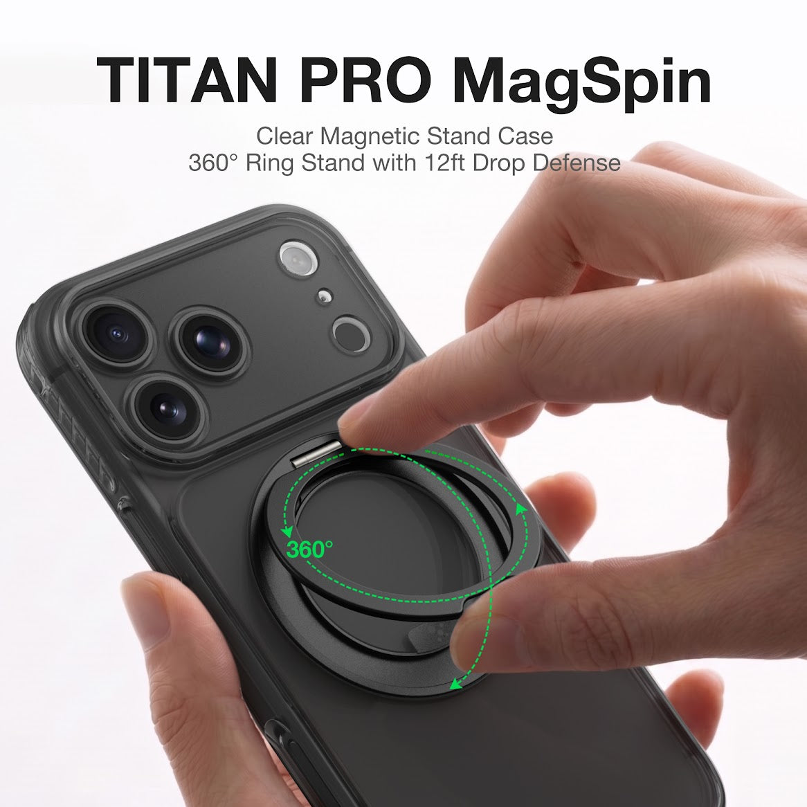AMAZINGthing - Titan Pro MagSpin Case For IPhone 18 Pro