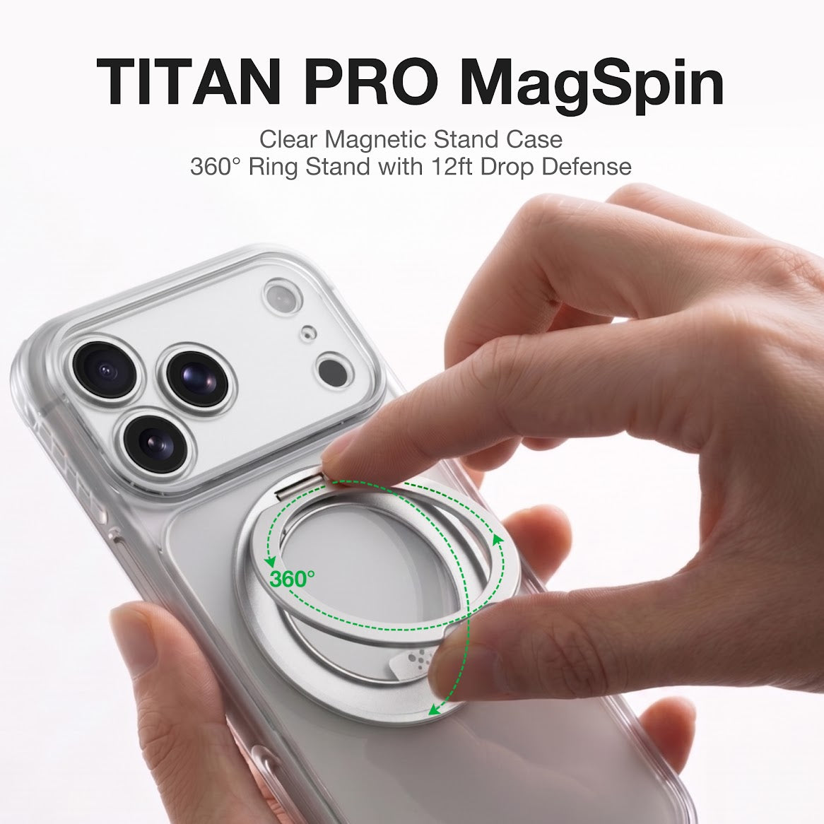 AMAZINGthing - Titan Pro MagSpin Case For IPhone 18 Pro Max