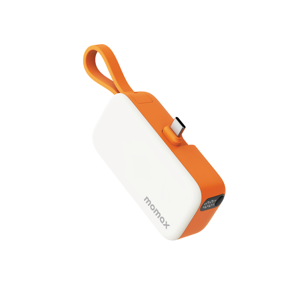 MOMAX 1-POWER MINI 5000mAh 3IN1 POWER BANK WITH USB-C PLUG