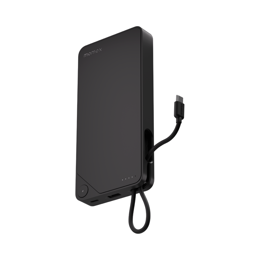 MOMAX 1-POWER X 20000mAh POWER BANK WITH BUILT-IN USB-C CABLE