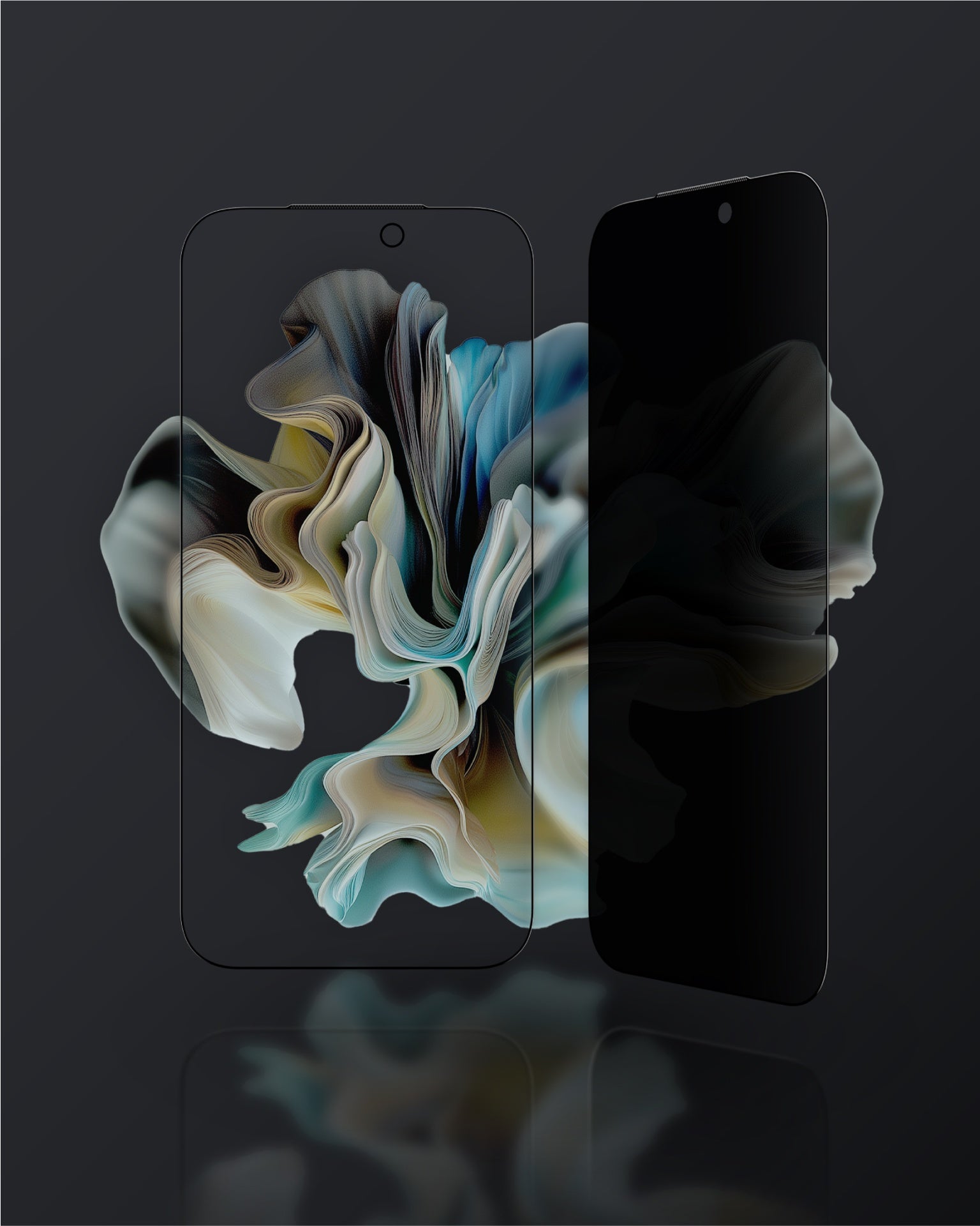 AMAZINGthing IPhone 17 Fully Covered Fusion Dust Filter Titan Privacy Glass - TECH STREET