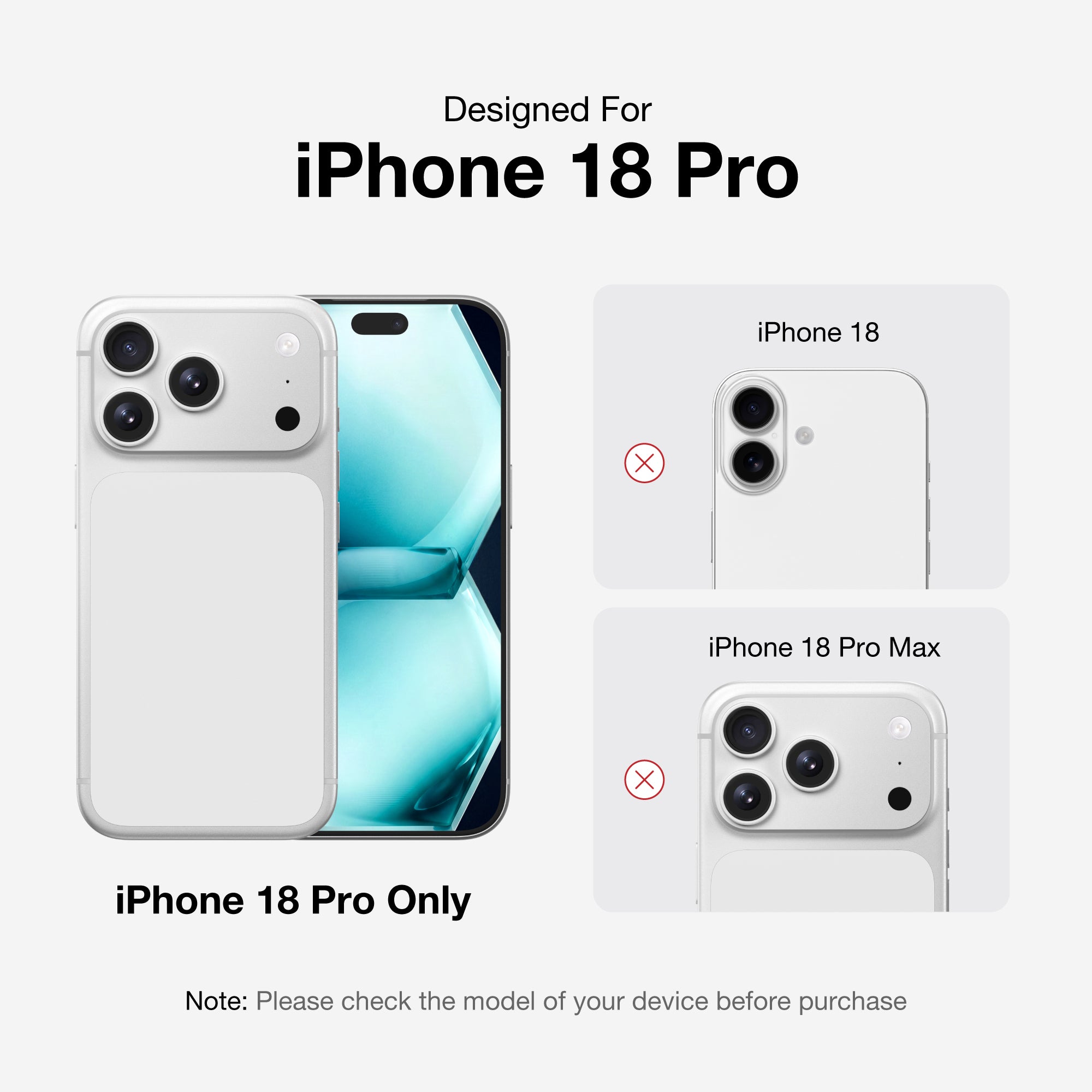 AMAZINGthing - Minimal Case For IPhone 18 Pro