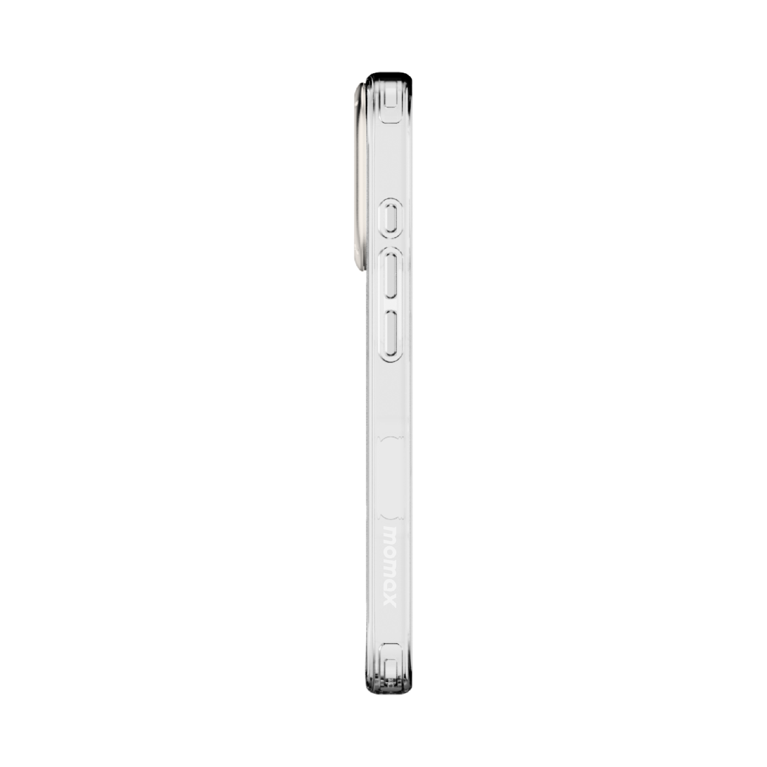 MOMAX CLEAR MAGNETIC CASE FOR IPHONE 16 PRO MAX 6.9 (Color: CLEAR)