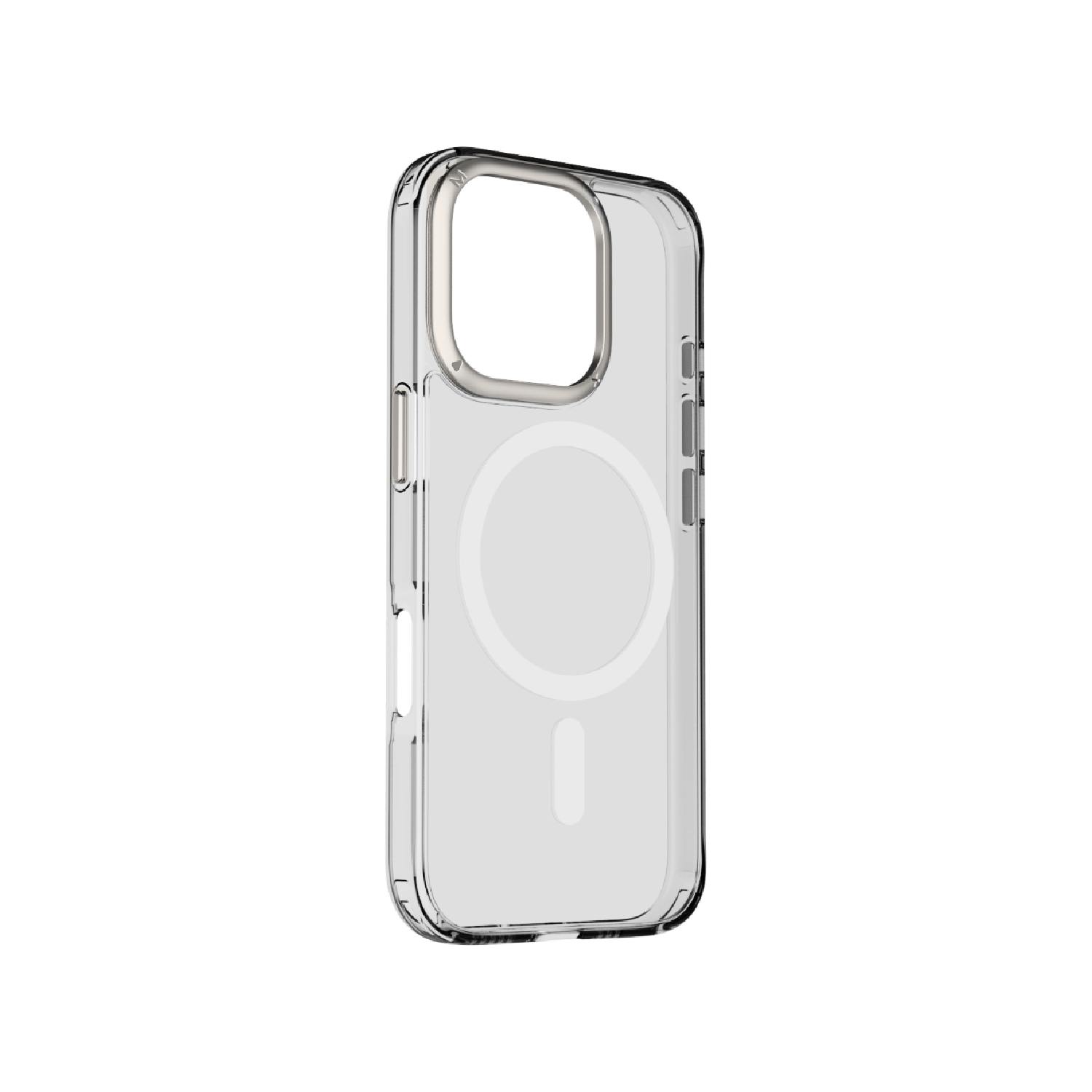 MOMAX CLEAR MAGNETIC CASE FOR IPHONE 16 PRO 6.3 (Color: CLEAR)