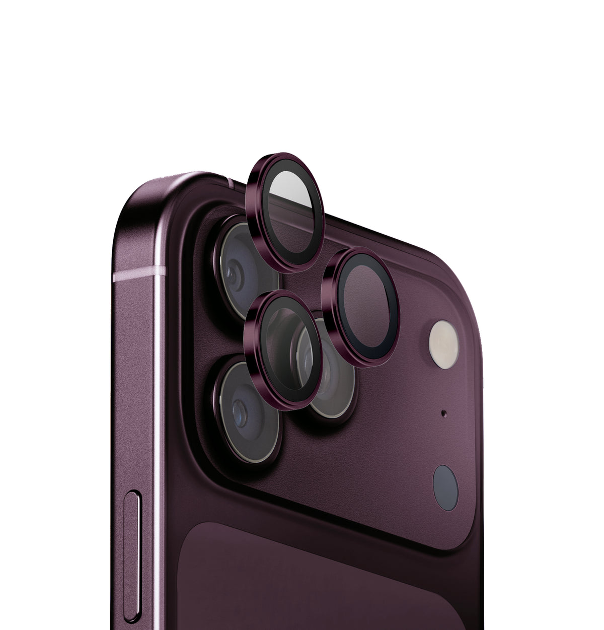 UNIQ OPTIX AluGuard DX2 Camera Lens Protector for iPhone 18 Pro / 18 Pro Max
