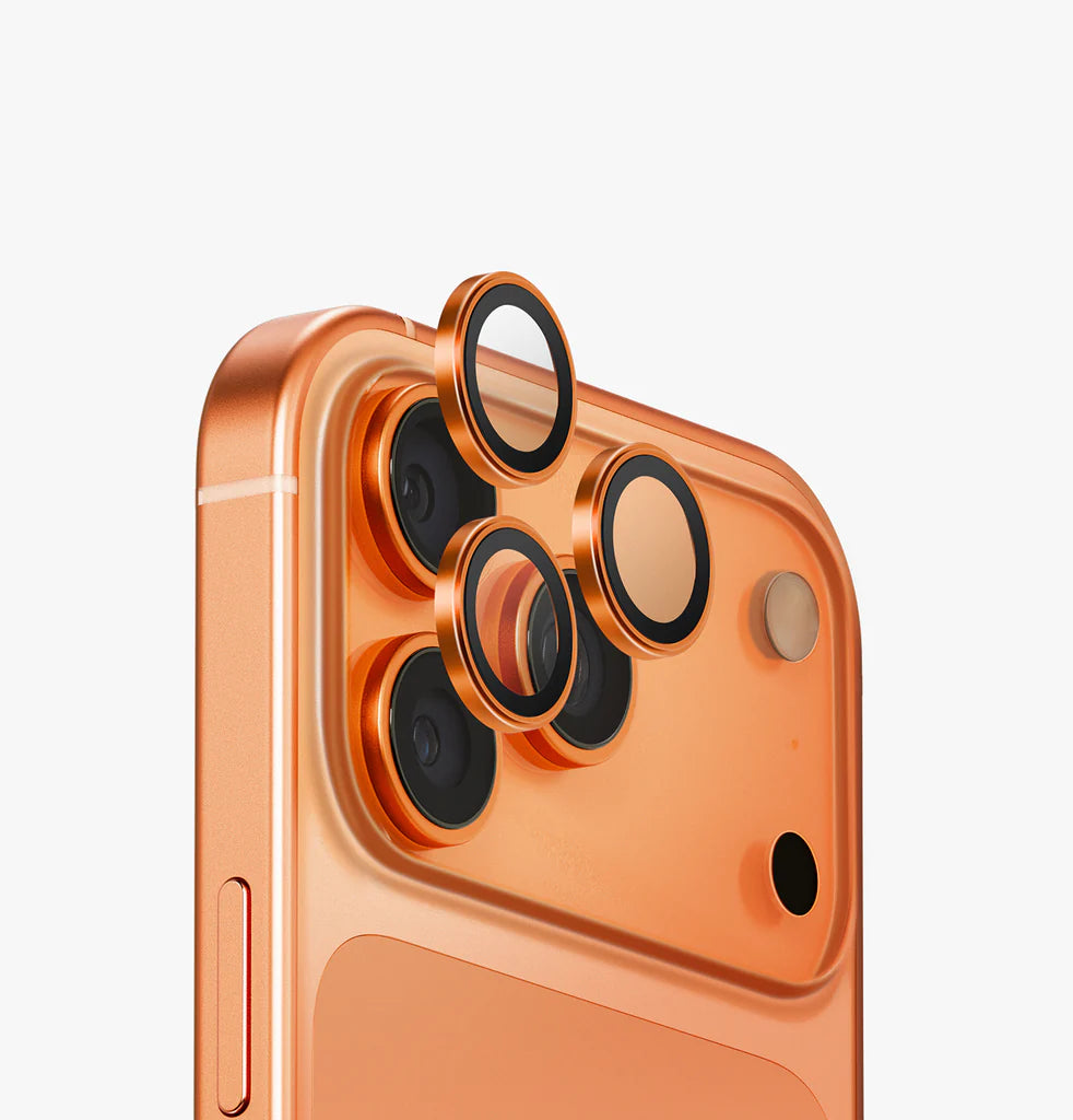 UNIQ - iPhone 17 Pro/17 Pro Max Optix AluGuard Aluminium Camera Lens Protector - Sunset Amber