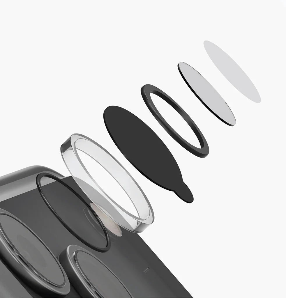 UNIQ - iPhone 17 Pro/17 Pro Max Optix ClearShield Crystal Clear Camera Lens Protector