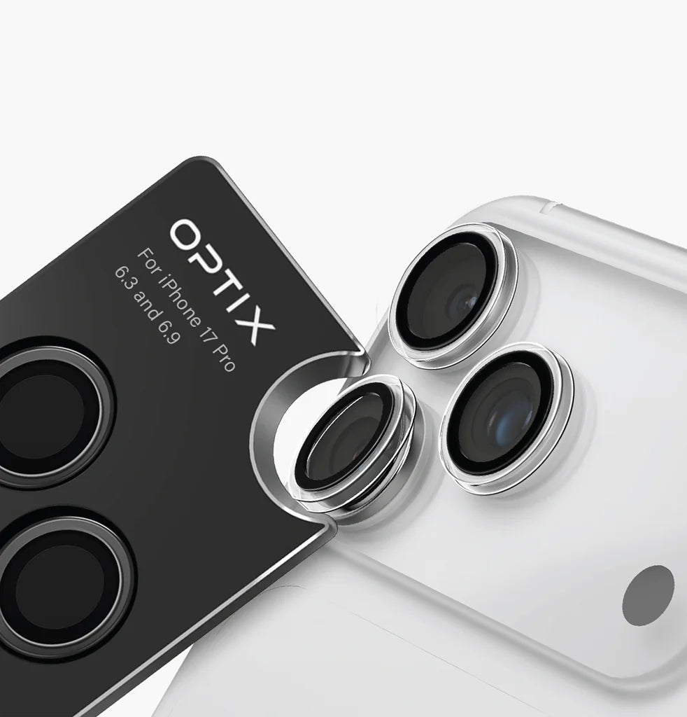 UNIQ - iPhone 17 Pro/17 Pro Max Optix ClearShield Crystal Clear Camera Lens Protector