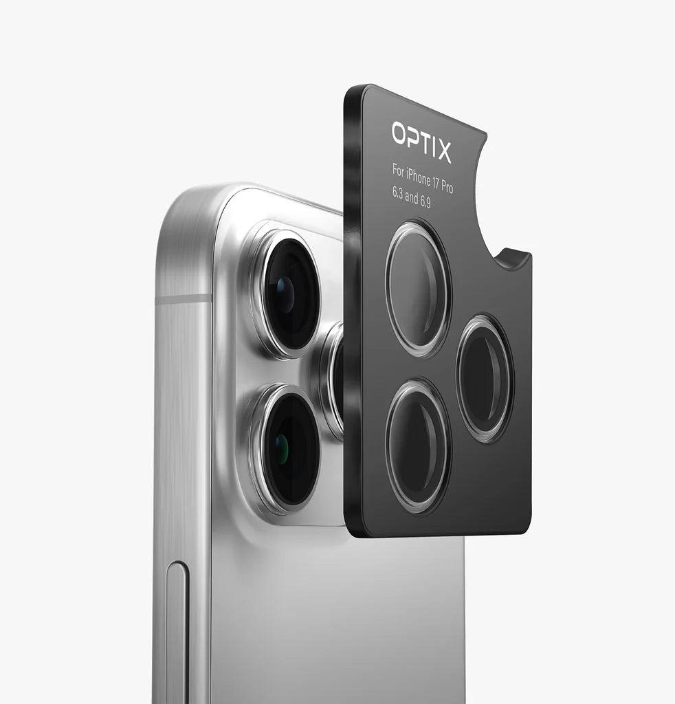 UNIQ - iPhone 17 Pro/17 Pro Max Optix ClearShield Crystal Clear Camera Lens Protector
