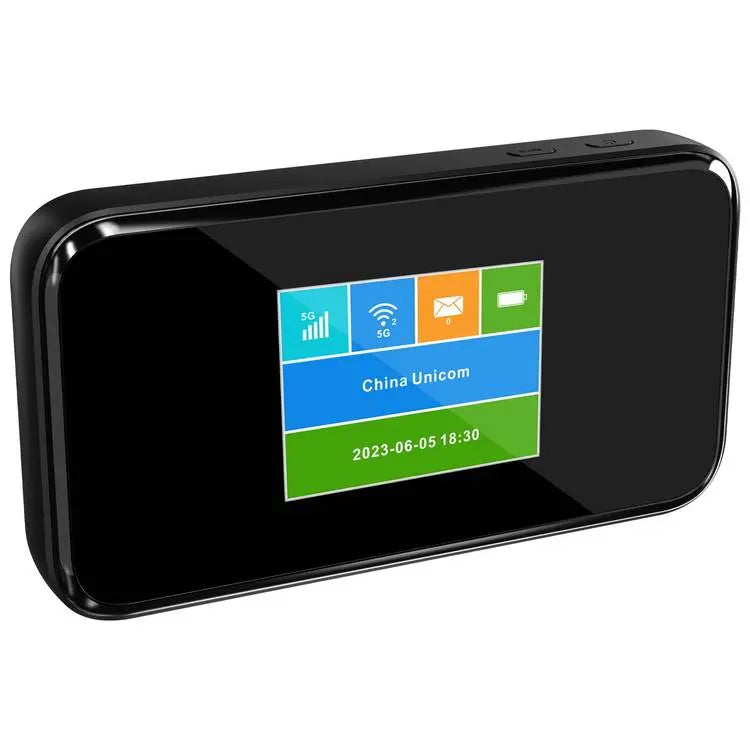 Porodo Portable MiFi 5G Wireless Router 5000mAh - Black