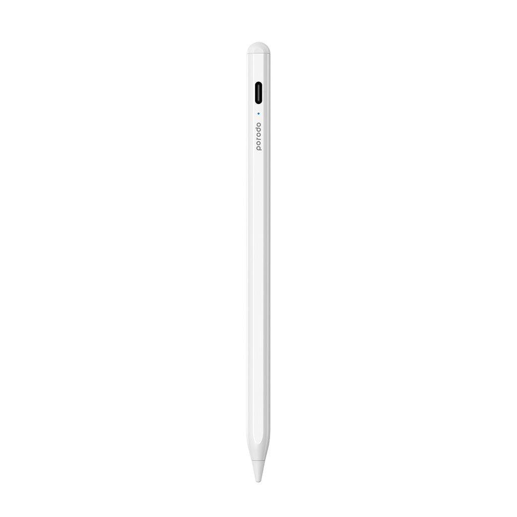 Porodo Universal Smart Pencil with Touch Switch - White