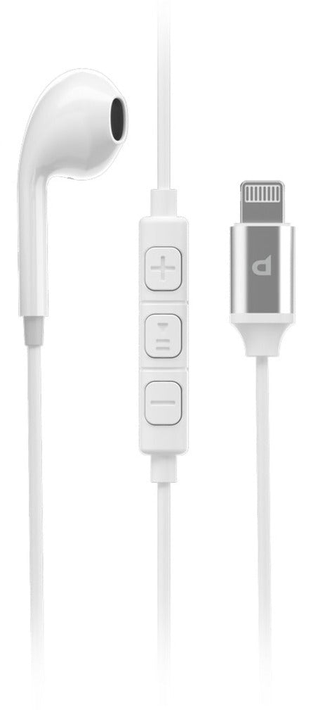 Powerology Single Earphone with MFi Lightning Connector