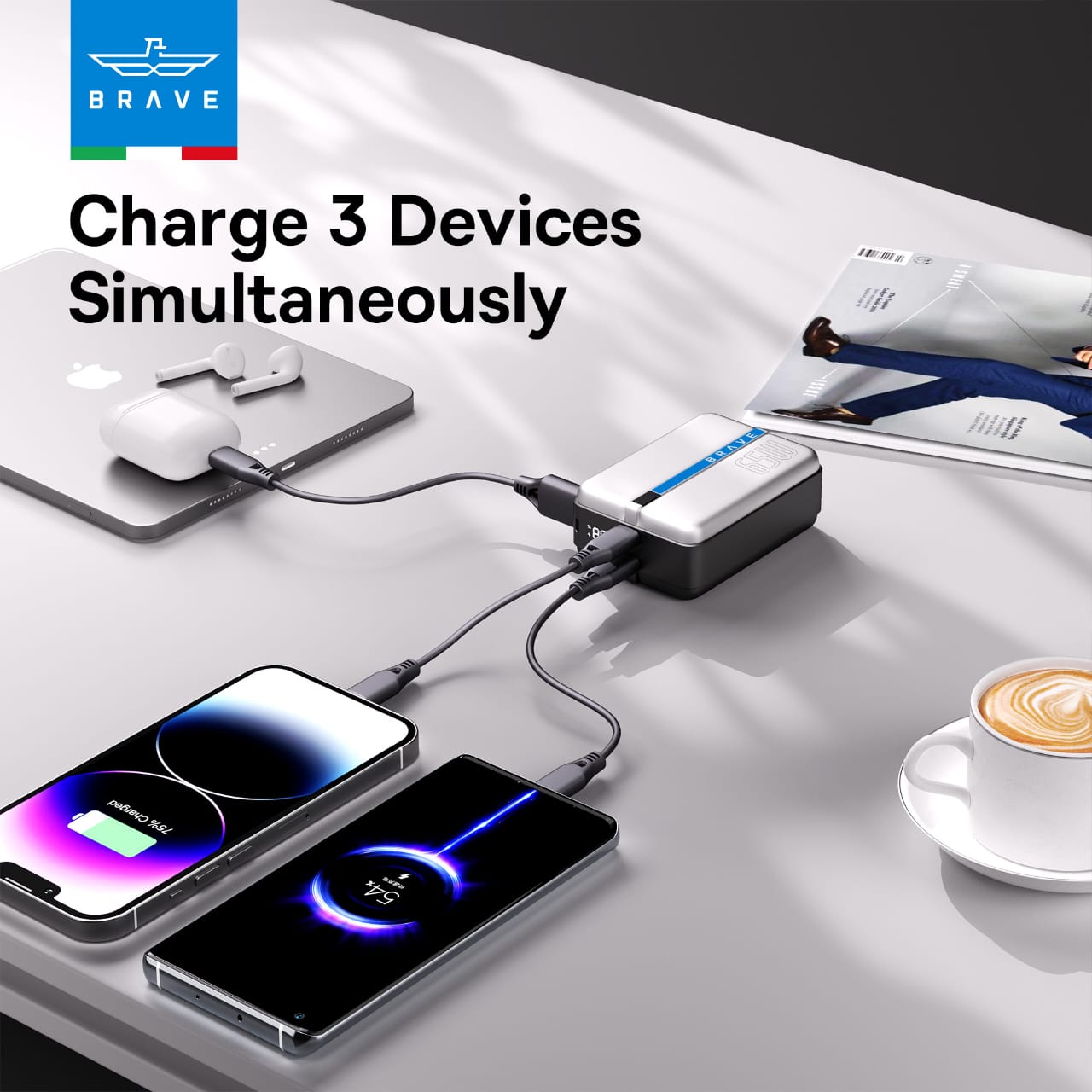 BRAVE BP-28 Thunder Charge 20000mAh 65W Power Bank