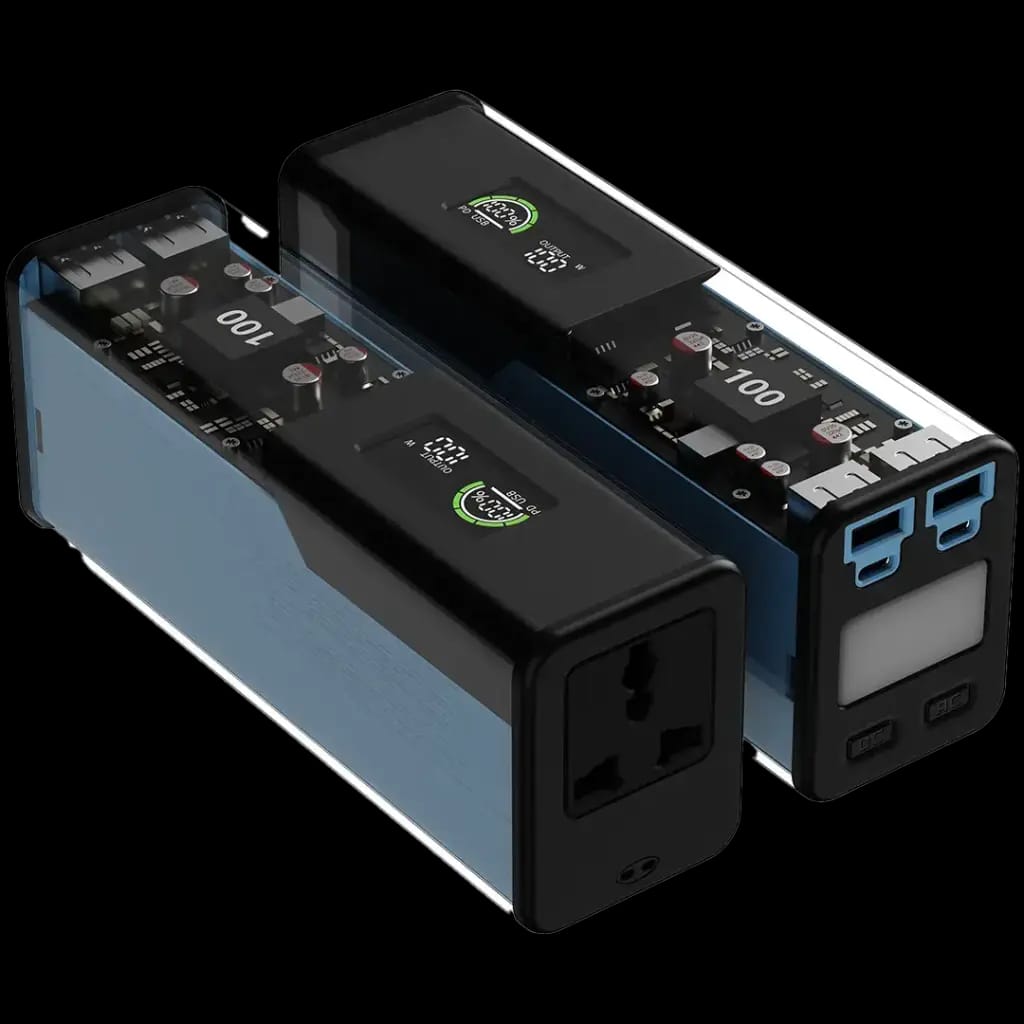 Powerology Énergie 27000mAh Power Bank with AC Outlet