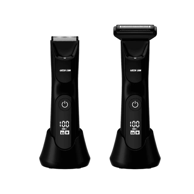 Green Lion Sensitive Duo - Hair Trimmer & Shaver - Black