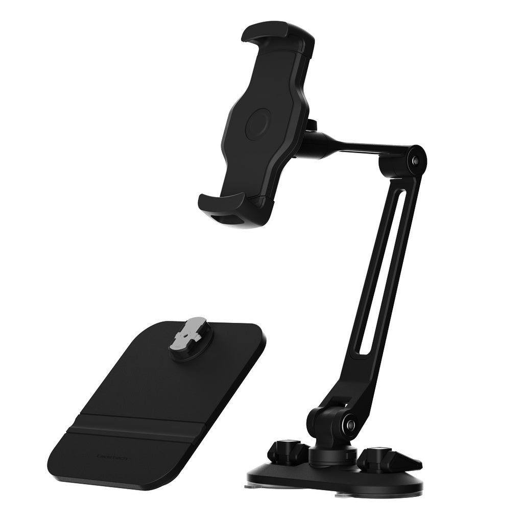 Powerology Adjustable Long Arm 360° Rotatable Suction Phone Holder