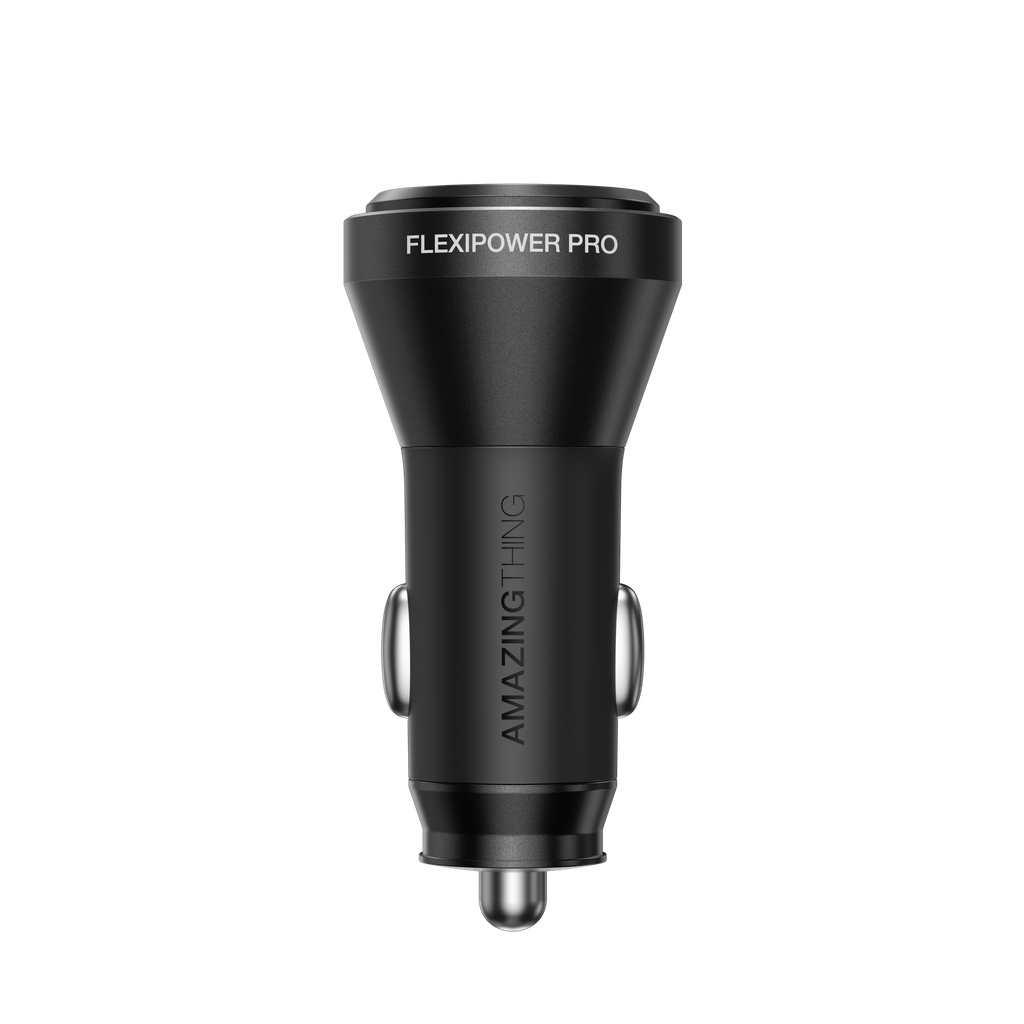 AMAZINGthing FLEXIPOWER PRO PD43W 2 PORT CAR CHARGER