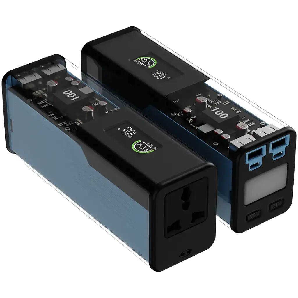 Powerology Énergie 27000mAh Power Bank with AC Outlet