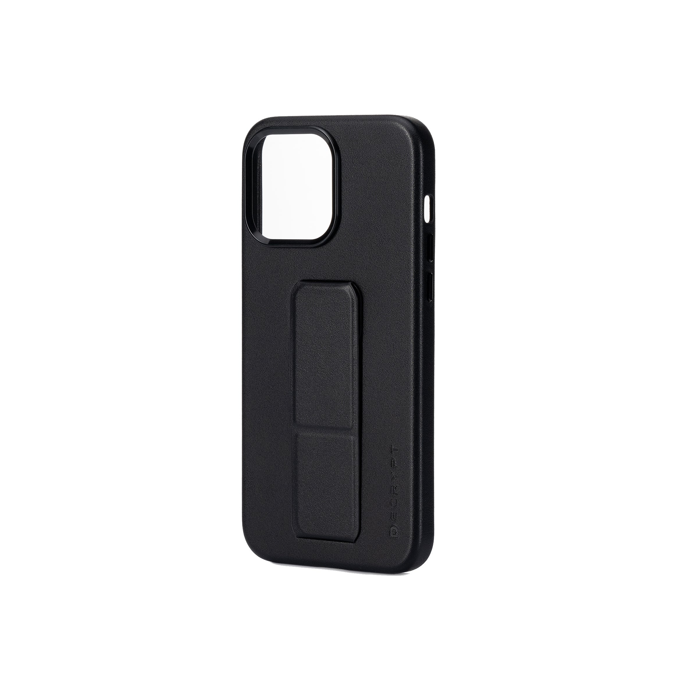 Decrypt iPhone 15 Pro Magnetic Grip Leather Case