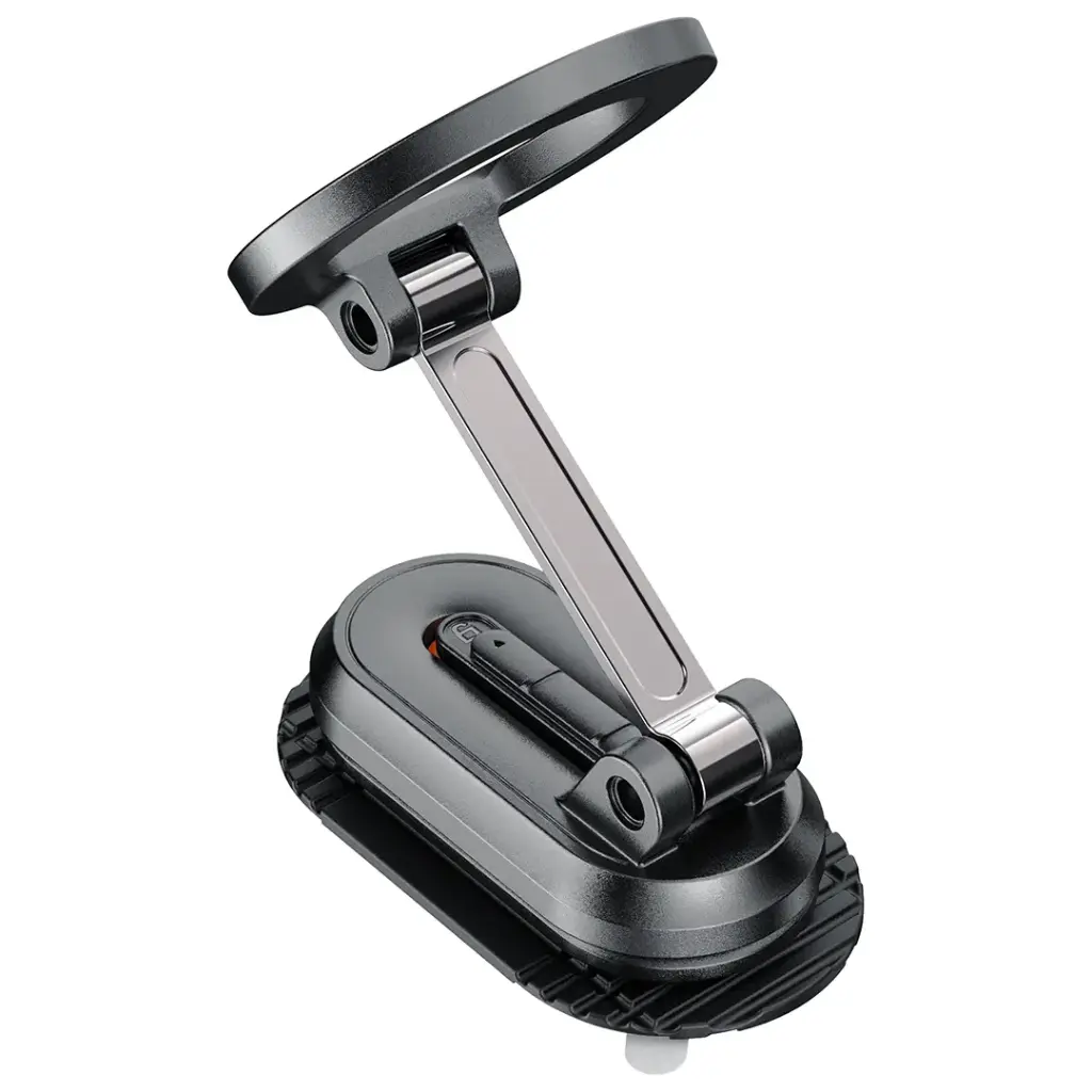 Porodo - GripFold MagSafe Rotatable Car Mount 360° Full Rotation - Black