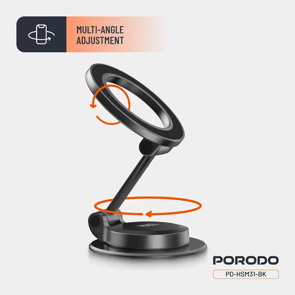 Porodo - Maglock MagSafe Phone Mount - Black