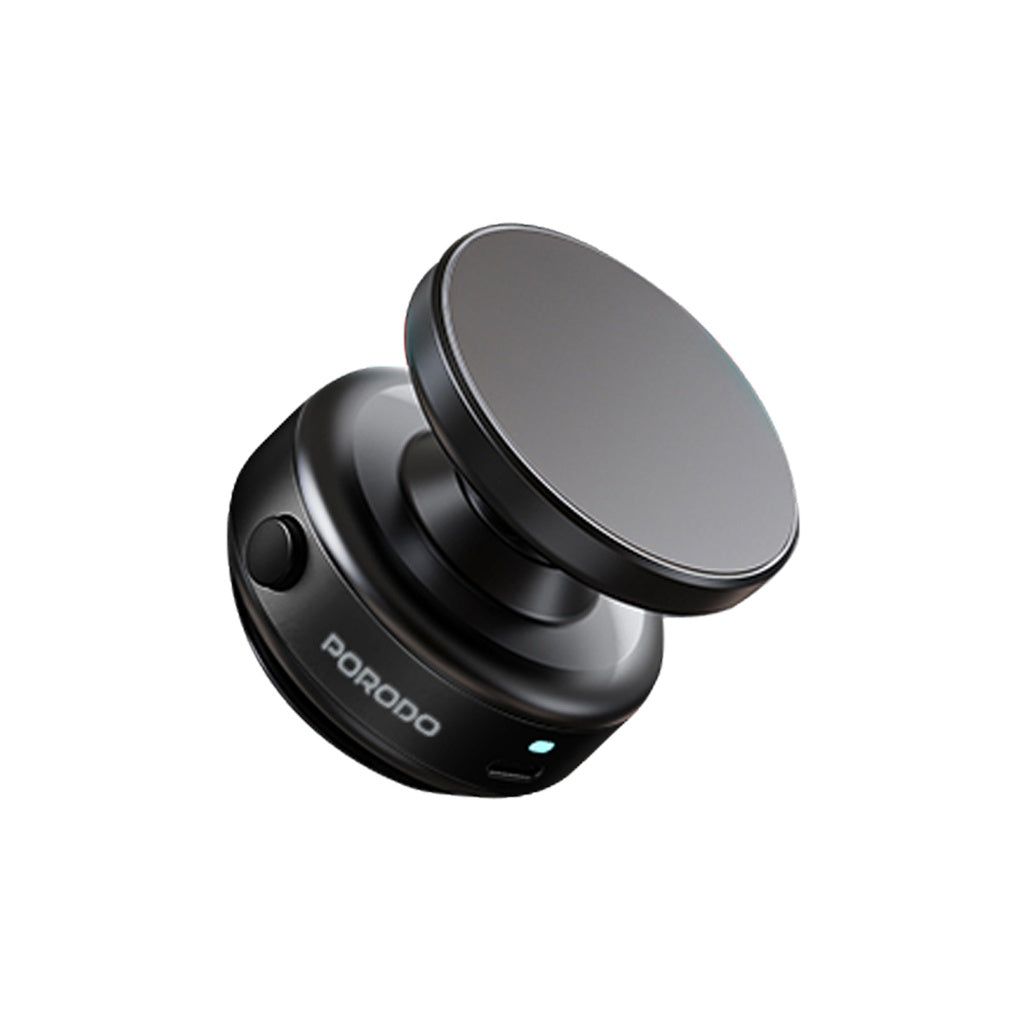 Porodo Auto Electric Sucction 360 Rotable Magnetic Mount - Black