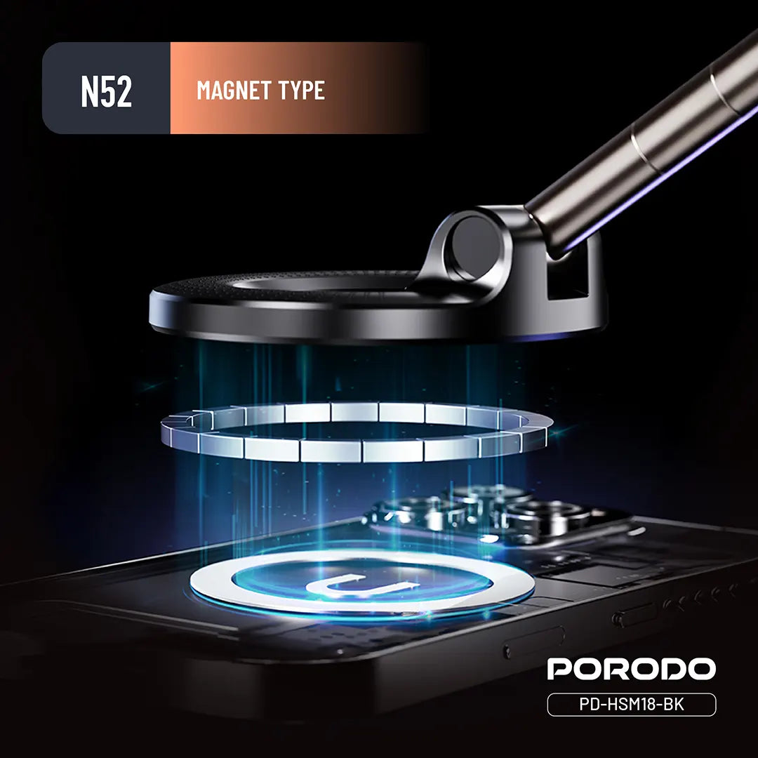 Porodo Vacuseal Rotate-Lock MagSafe Mount - TECH STREET