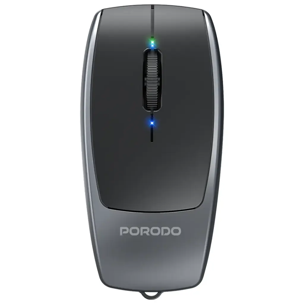 Porodo - 1600DPI Wireless Mouse with Card Reader