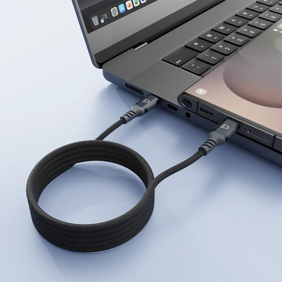 Powerology - Malinka Weave Magnetic USB-C 1.2m Cable PD 60W